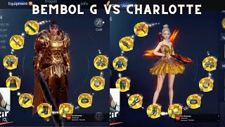 MIR4 LVL142 WARRIOR 313K PSBEMBOL G VS LVL145 ARBALIST CHARLOTTE 323K PS mir4 [upl. by Natasha307]