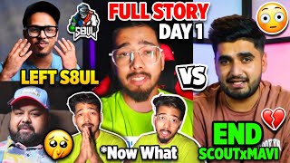 Full STORY Explained😳 SCOUT Left S8UL  WHY🥺 Mavi vs ScoutOP Explained💔 REALITY Thug Goldy Bhai [upl. by Emse]