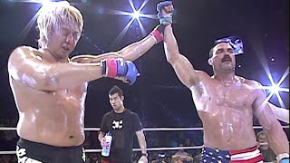 Don Frye amp Yoshihiro Takayama Battle it Out in Iconic Showdown  PRIDE 21 2002  On This Day [upl. by Tomaso195]