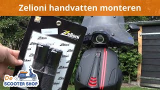 Zelioni handvatten monteren op een Vespa Sprint of Primavera  Montagevideo  De Scooter Shop [upl. by Groveman]