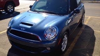 2009 Mini Cooper S 6MT Start Up Quick Tour amp Rev With Exhaust View  32K [upl. by Grimbal]