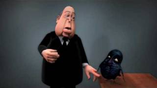 Alfred Hitchcock Presents The Birds Animated Short [upl. by Cartie]