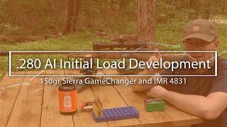 280 Ackley Initial Load Development [upl. by Ecargyram696]