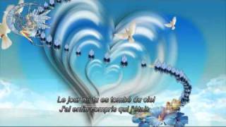 ♥Grégory Lemarchal  Mon Ange Lyrics♥ [upl. by Anatnas658]