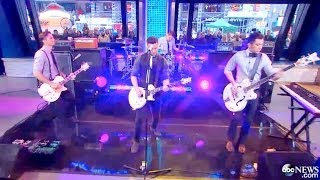 Boyce Avenue Live on Good Morning America GMA performing Ill Be The One Original Song [upl. by Aohsoj]