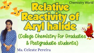 Aryl halide Relative reactivity of Aryl Alkyl vinyl benzyl halide towards Nu substitution [upl. by Coffin375]