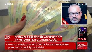 Dobânzile au fost plafonate la creditele luate de la IFNuri [upl. by Yeorgi237]