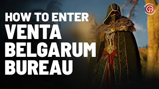 How to enter in Venta Belgarum Bureau and Collect Wealth  Assassins Creed Valhalla [upl. by Ken]