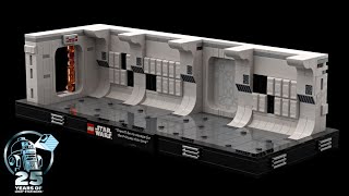 LEGO Star Wars Boarding the Tantive IV Diorama [upl. by Ilenna995]