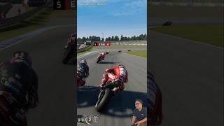 Gameplay motogp 24 PC 4K60FPS Moteg jepang bagnaia overtake LAST LAP shorts short motogp24 [upl. by Sandro]