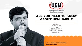 All You Need To Know About UEM Jaipur  A Virtual Tour [upl. by Boy128]