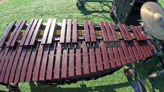 Stratford Band 2425 Marimba 1 Cam 092724 Rehearsal [upl. by Yk252]