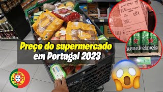 ✅ NOVOS VALORES  Preço do supermercado em Portugal✈️🇵🇹 2023 [upl. by Pattie]