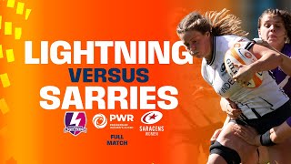 Loughborough Lightning vs Saracens Full Match  Allianz Premiership Womens Rugby [upl. by Kantos]