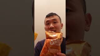 Trying Sun Chips Harvest Cheddar Flavor [upl. by Akalam]