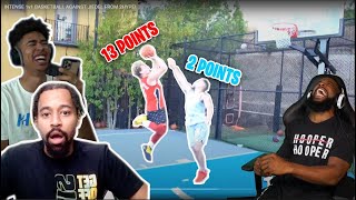 KENNY LOST TWICE INTENSE 1v1 BASKETBALL AGAINST JIEDEL FROM 2HYPE Reaction [upl. by Lorita]