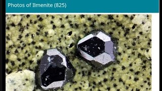 Natural Ilmenite Crystals metallic from a new find in Bunir valley kpk Pakistan [upl. by Nayek233]