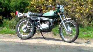 Yamaha DT3 DT250 Enduro 1973 [upl. by Kcirret]