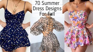 70 Best summer dresses to wear in 2024 Summer dress designs for fall [upl. by Ayat]