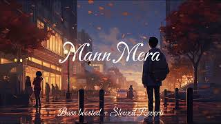 Mann Mera Slowed Reverb Bass Boosted Bollywood hindi lofi song Tina Desai amp Rajeev Khandelwal [upl. by Artair]