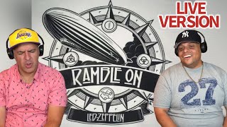 Led Zeppelin  Ramble On Live at the O2 Arena 2007 REACTION [upl. by Jehoash]