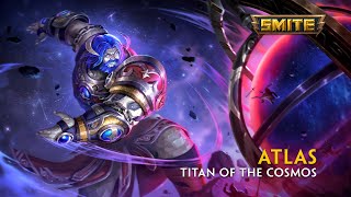 SMITE  God Reveal Atlas Titan of the Cosmos [upl. by Yenaled]