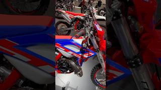 2024 Beta 50 RR 2T Enduro Racing Edition shown at EICMA 😎 beta endurobike 50cc 50ccm eicma2023 [upl. by Libnah]