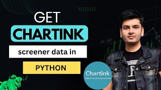 Get ChartINK Screener data in Python with Full code [upl. by Nojel]