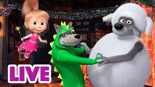 🔴 LIVE Mascha und der Bär 🐺😎 Waldfreunde 🎬Zeichentrickfilme für Kinder [upl. by Alios]