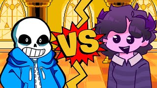 MUGEN Battles  Sans VS JellyBean [upl. by Enak]