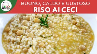 Riso e ceci ricetta veloce  Carlo Gaiano [upl. by Zindman530]