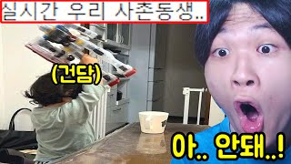 설날 조카 대참사 1초전 레전드 ㅋㅋㅋㅋㅋㅋㅋㅋㅋ [upl. by Hance]