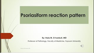 Psoriasiform Reaction Pattern [upl. by Gintz]