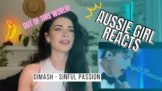 Dimash  “SINFUL PASSION”  ORIGINAL PERFORMANCE Reaction Australian REACTS [upl. by Geiger391]