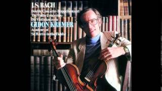 JS Bach Violin Concerto in E major BWV 1042 Gidon Kremer [upl. by Noryahs878]