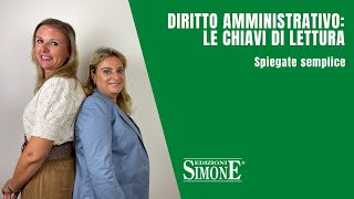 Diritto Amministrativo spiegato semplice le chiavi di lettura [upl. by Adiraf]