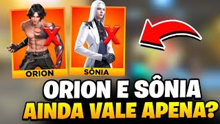 NERFADOS SÔNIA E ÓRION AINDA VALE A PENA JOGAR COM ELES NO FREE FIRE EM 2024 [upl. by Ilyk]