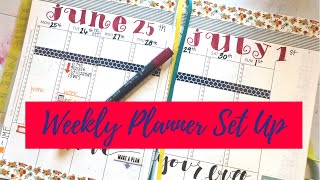 Weekly Bullet Planner Set Up and Spread  Scribbles that Matter Bullet Planner [upl. by Whang]