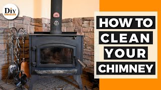 How to Clean a Chimney  How to Sweep a Chimney [upl. by Mcneely454]