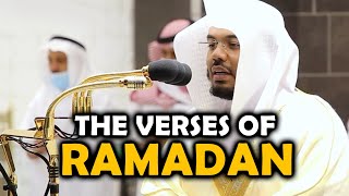 The Verses Of Ramadan  Sheikh Yasser Dossary  Beautiful Quran Recitation [upl. by Colon]