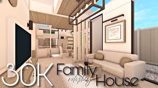 BLOXBURG 30K FAMILY ROLEPLAY HOUSE  NOGAMEPASS [upl. by Yci]