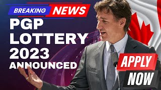 Canadas Parents and Grandparents 2023 lottery has begun  PGP Canada 2023 [upl. by Eniamor]