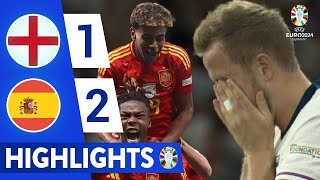 Spain vs England 21  All Goals amp Extended Highlights  UEFA EURO Cup 2024 FINAL [upl. by Yaluz]