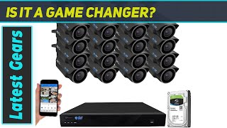 GW Security 16 Channel 4K 8MP Network NVR HD 5MP IP Security Camera System with 16 x 1920P [upl. by Hoyt233]