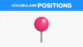 Le vocabulaire anglais des positions 📍 [upl. by Schram]