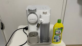 Delonghi Kaffeemaschine Nespresso Gran Lattissima  Bakimi nasıl yapılır  DescalingEntkalken [upl. by Uos44]