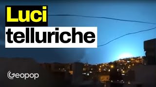 Luci telluriche durante il terremoto in Turchia bufala o verità Ecco cosa dice la scienza [upl. by Arabeila]