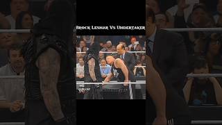 Brock Lesnar Vs The Undertaker Contact signing The Undertaker spear Brock Lesnar brocklesnar wwe [upl. by Fast]