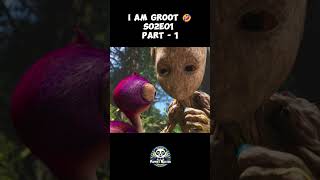 I Am Groot 🌱 Branching Out Again 😻viralvideo shorts animation iamgroot marvel [upl. by Llerroj]