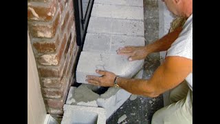 Episode 43 Building a fireplace hearth How do you make a raised hearth for a fireplace [upl. by Biebel]